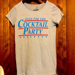 Vote for the cocktail party tee
